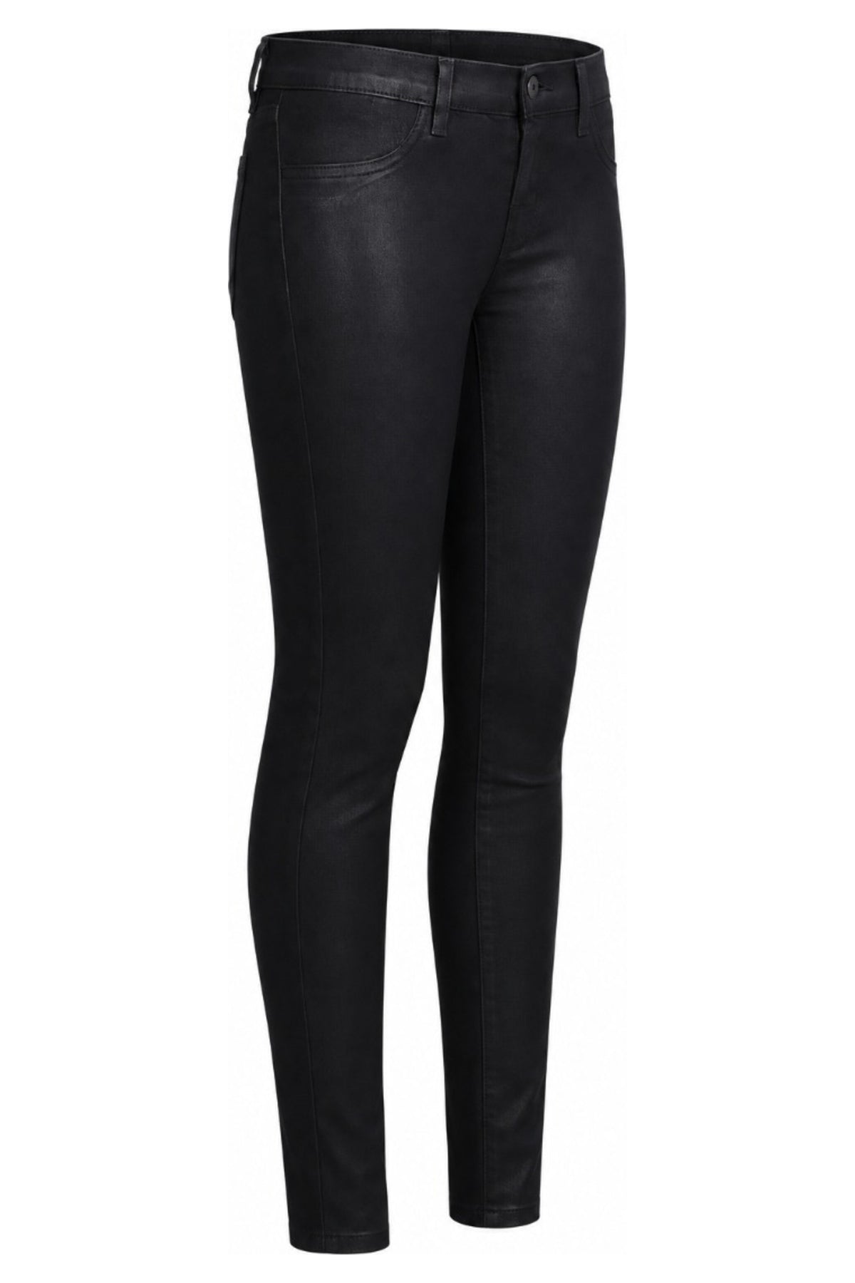 J Brand Black Coated Skinny Jeans