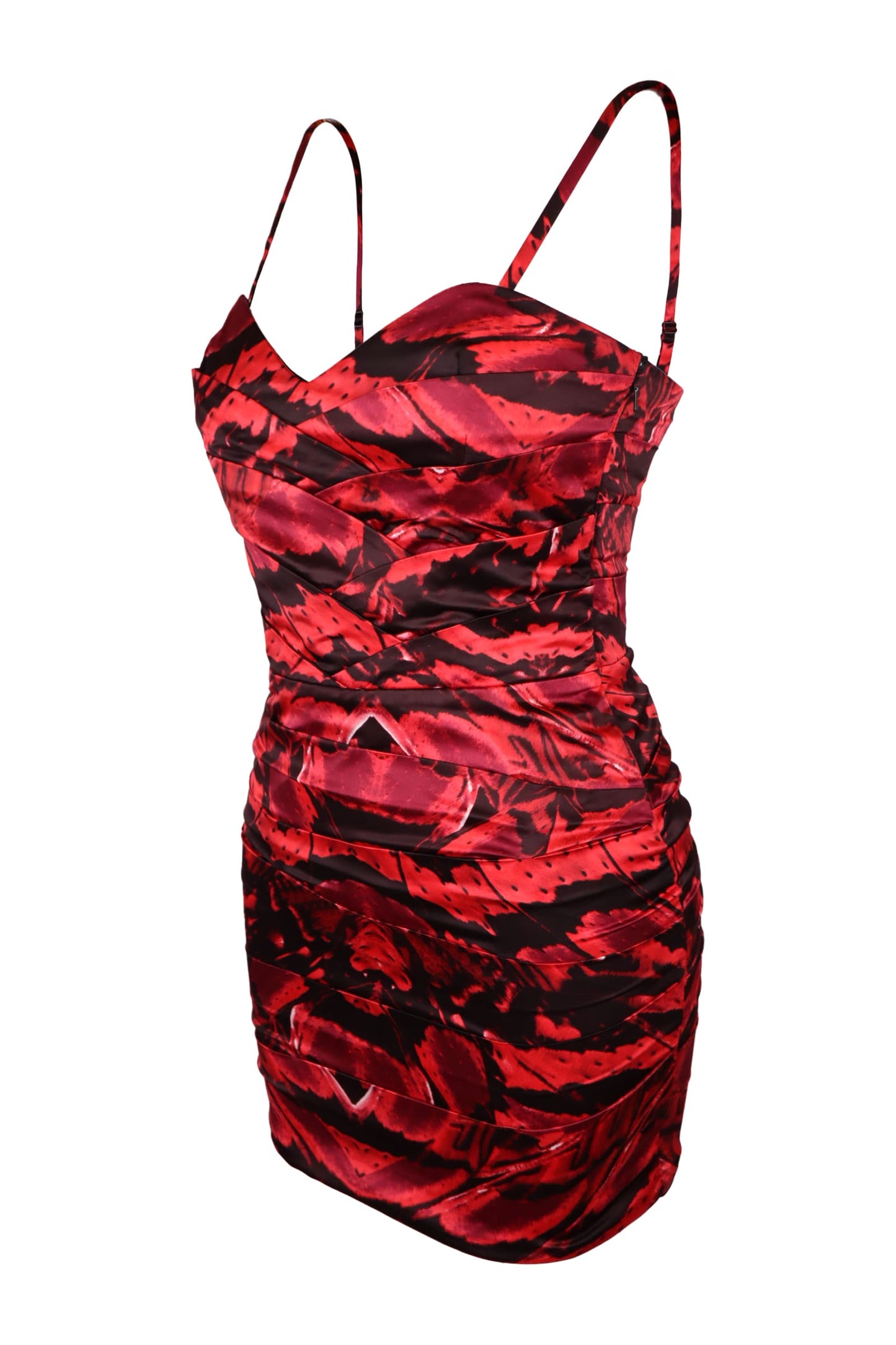 Lipsy Draped Red Dress