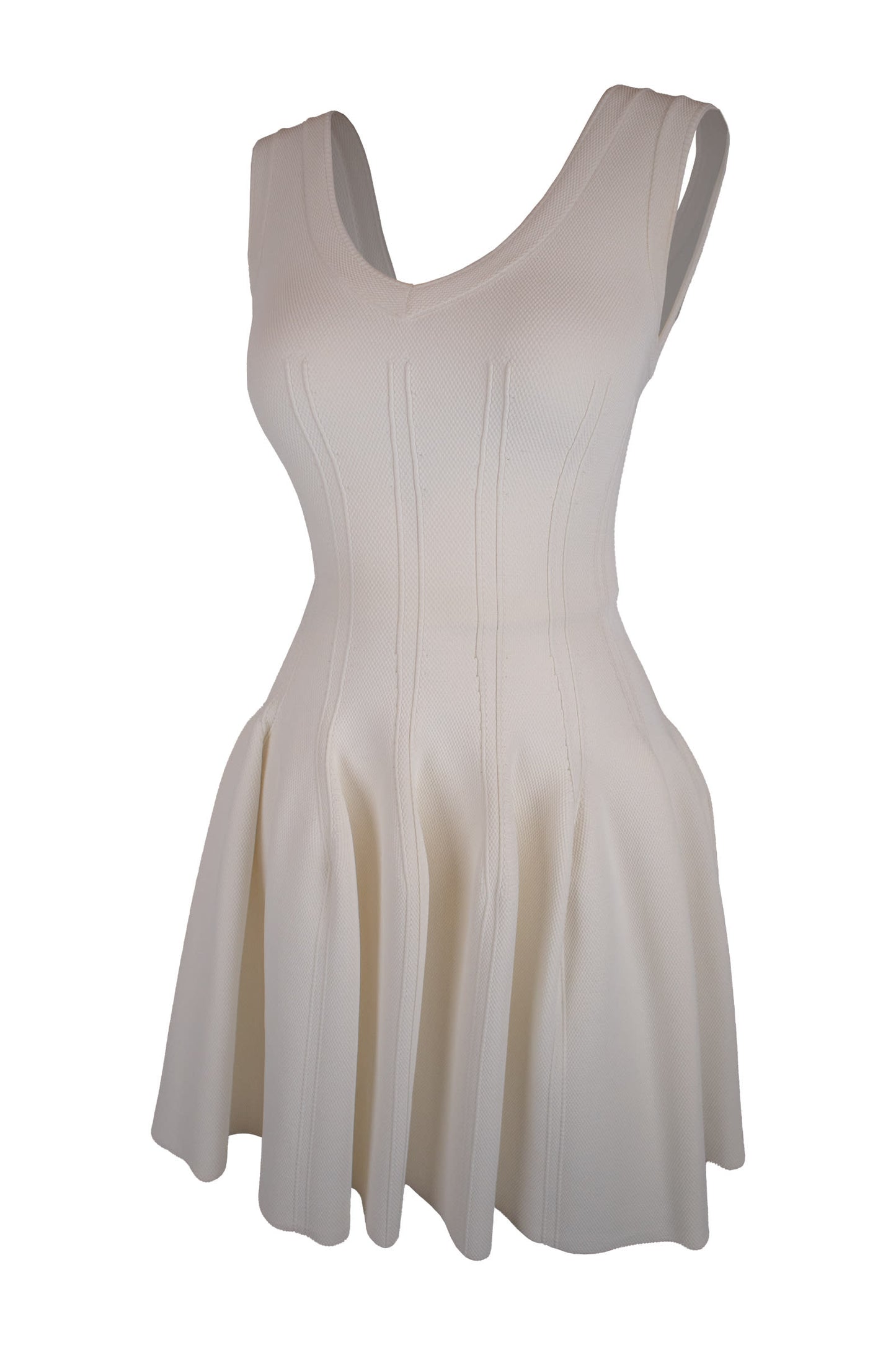 Alaïa Ecru White Dress