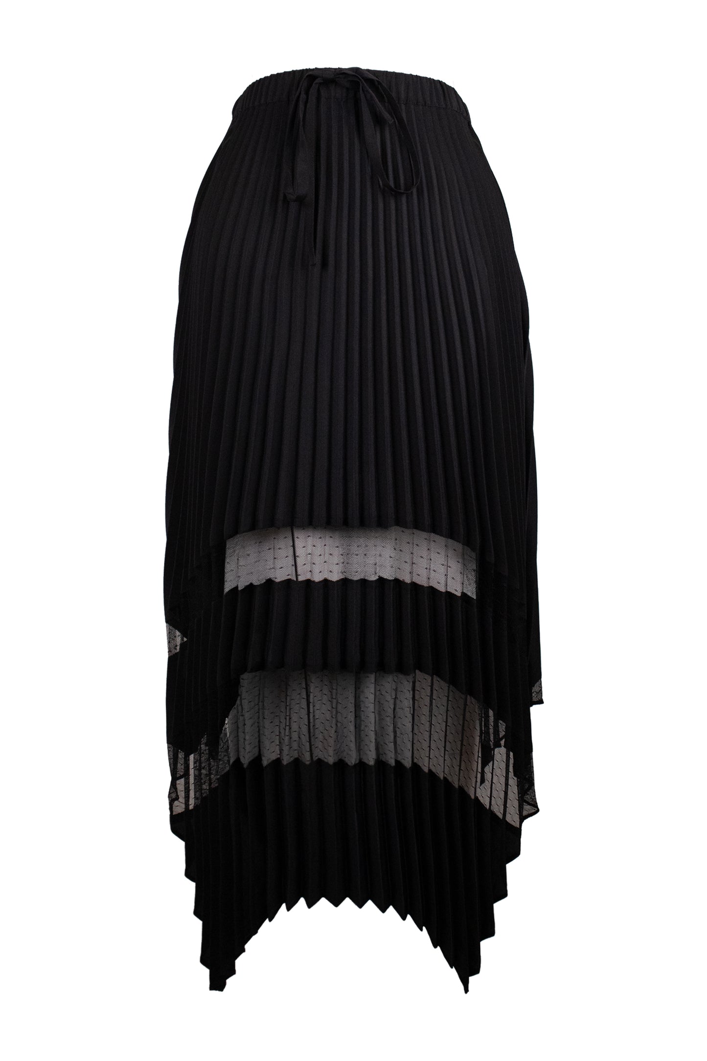 the kooples pileli uzun etek