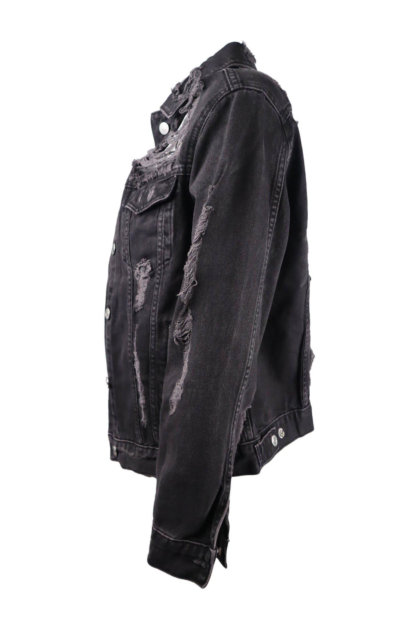 Topshop Black Jacket Denim