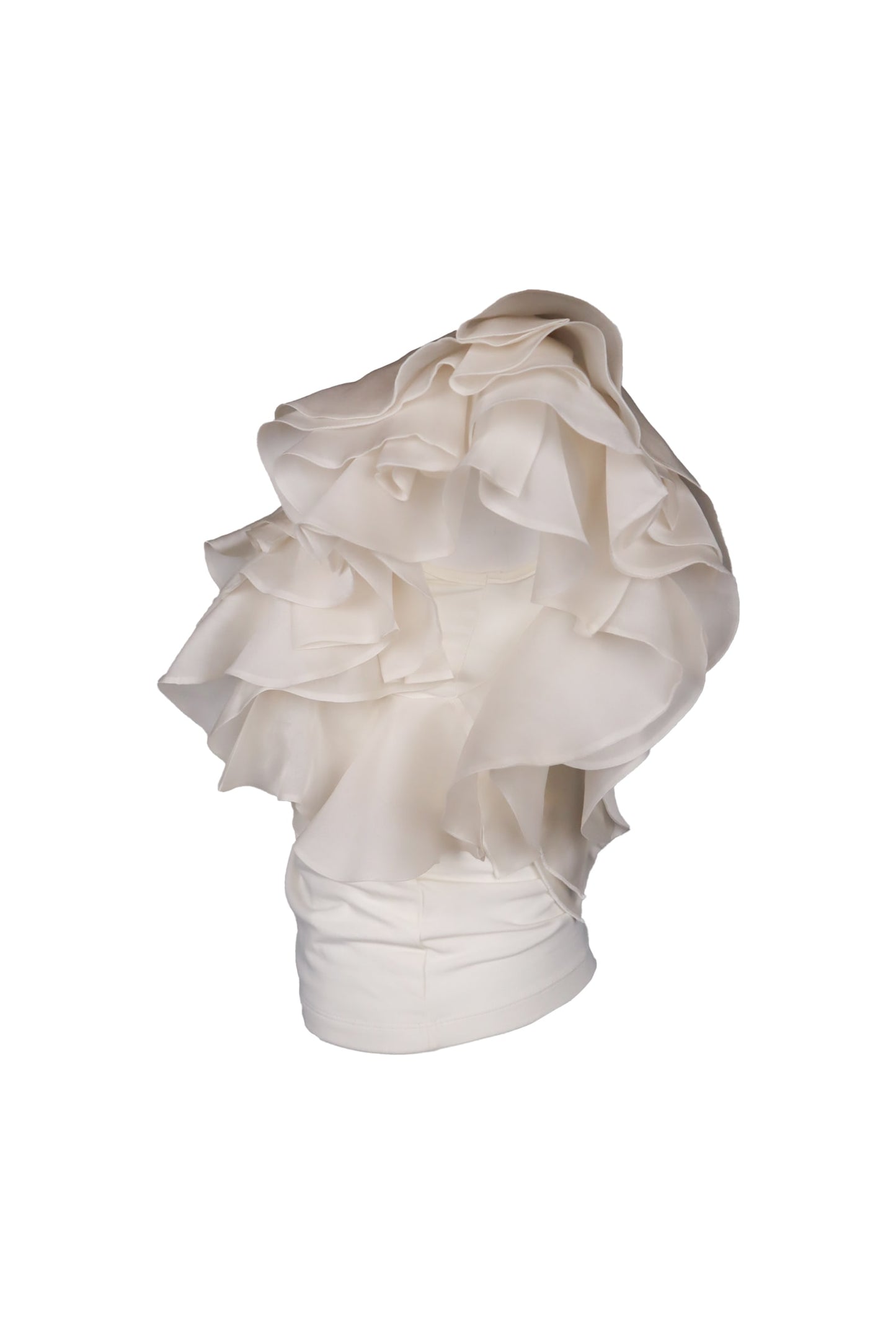 Anne Fontaine Ruffle Top