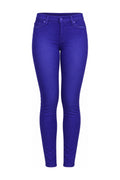 7 For All Mankind Cobalt Blue Stretch Skinny Jeans