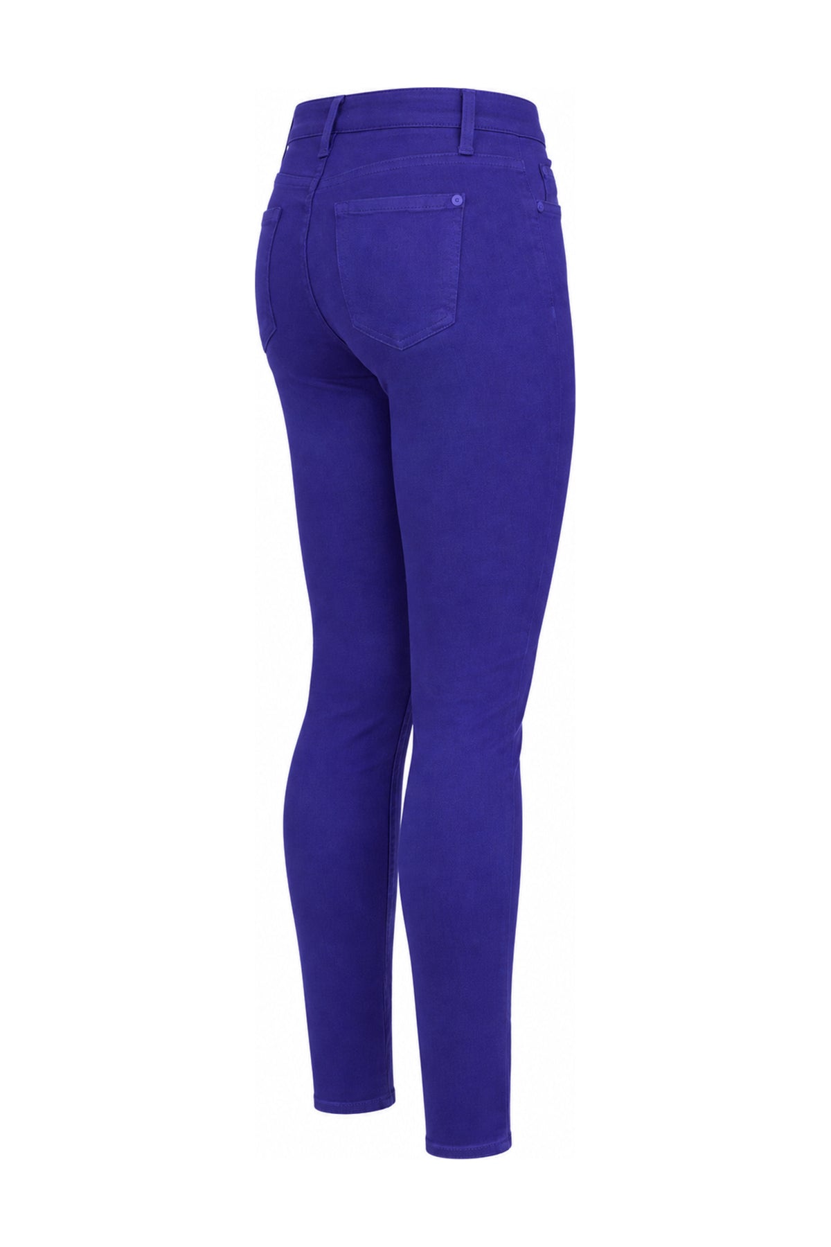 7 For All Mankind Cobalt Blue Stretch Skinny Jeans