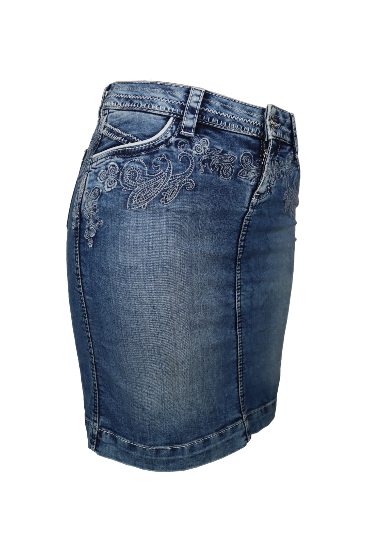 Amn Denim Skirt