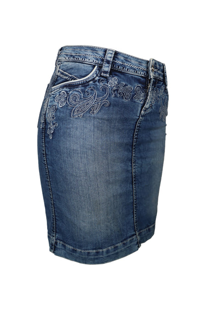 Amn Denim Skirt