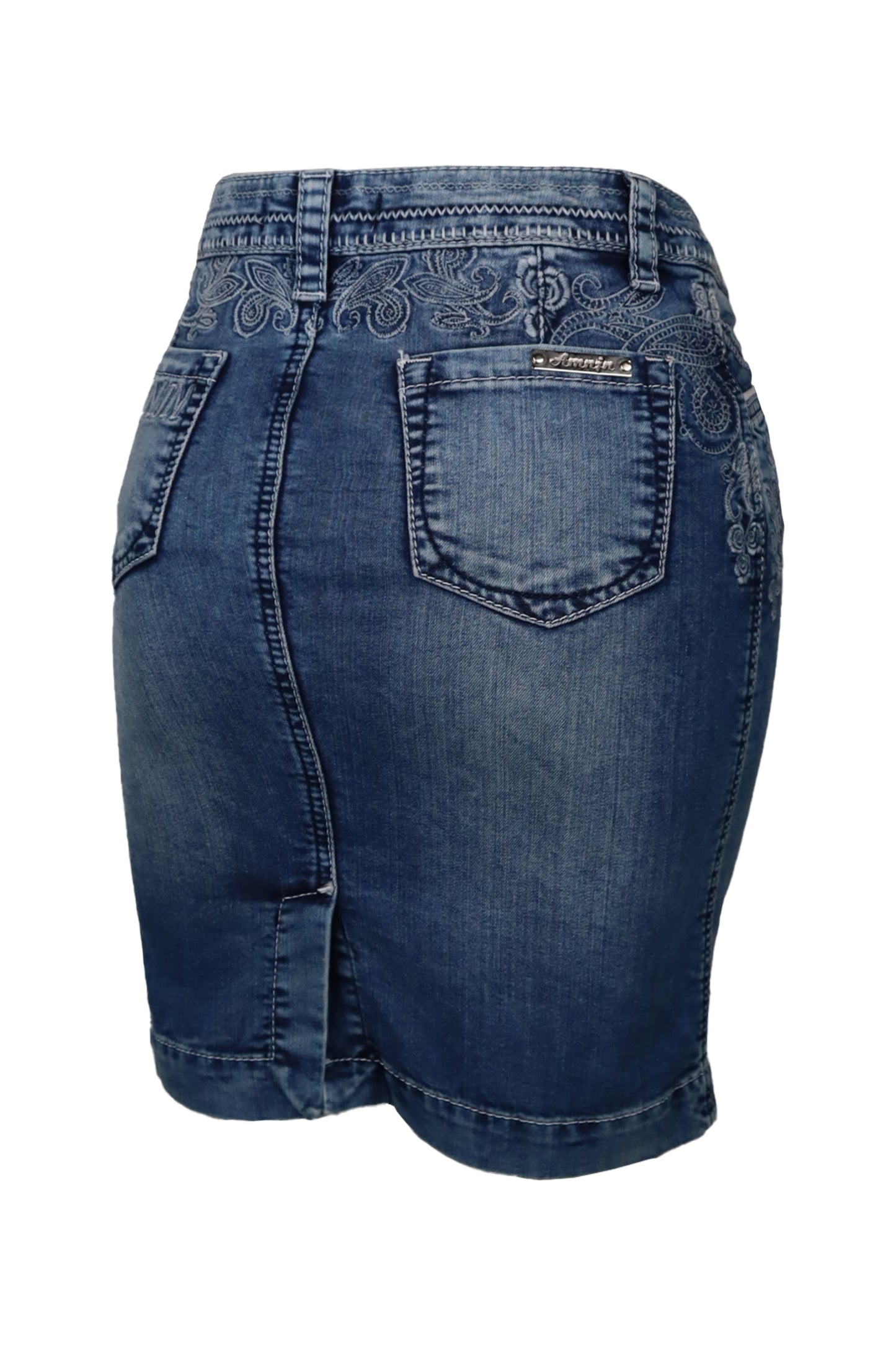 Amn Denim Skirt