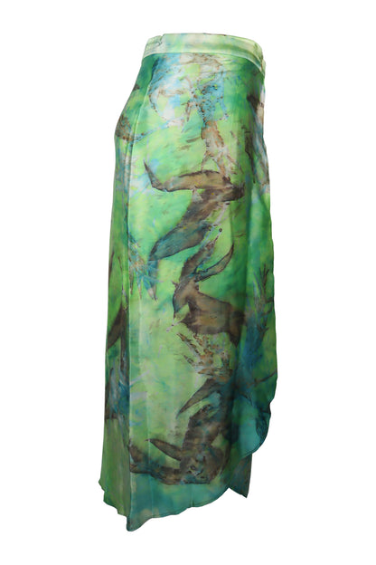 Tien Silk Skirt