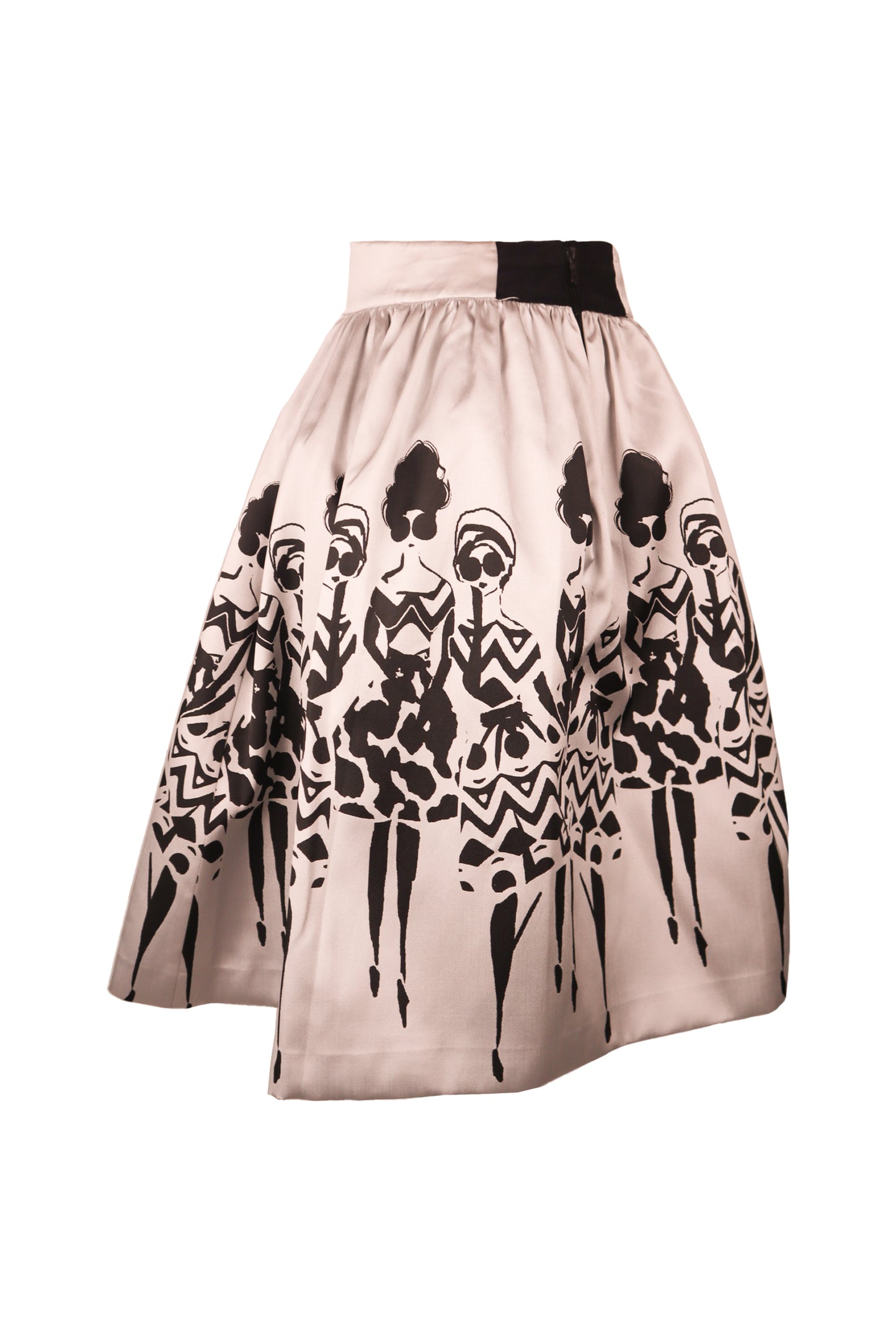 alice and olivia mid balon etek