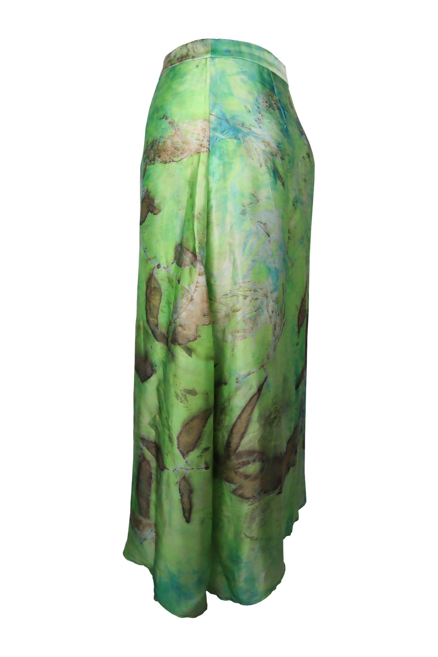 tien saten yesil etek