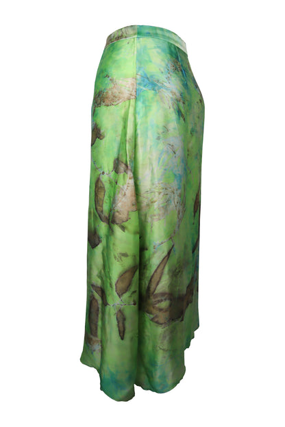 tien saten yesil etek