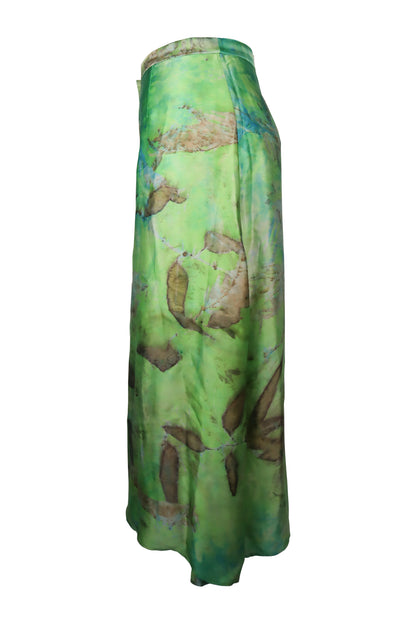 tien saten yesil etek