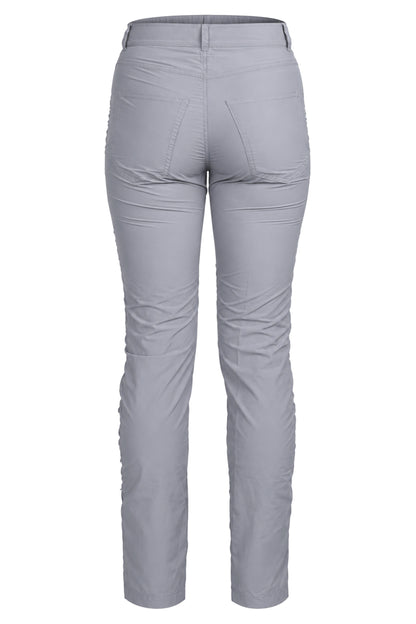 MM6 Maison Margiela Grey Ruched Leg Slim Trousers