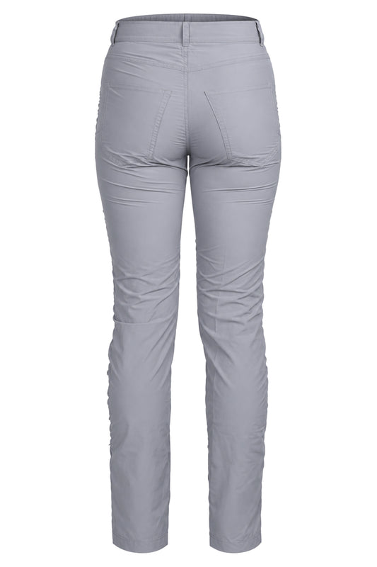MM6 Maison Margiela Grey Ruched Leg Slim Trousers