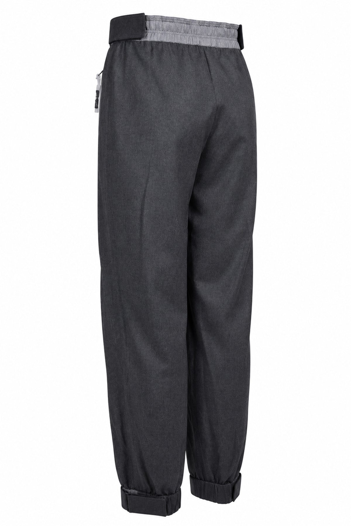 Stella McCartney Grey Wool Panelled Cargo Joggers