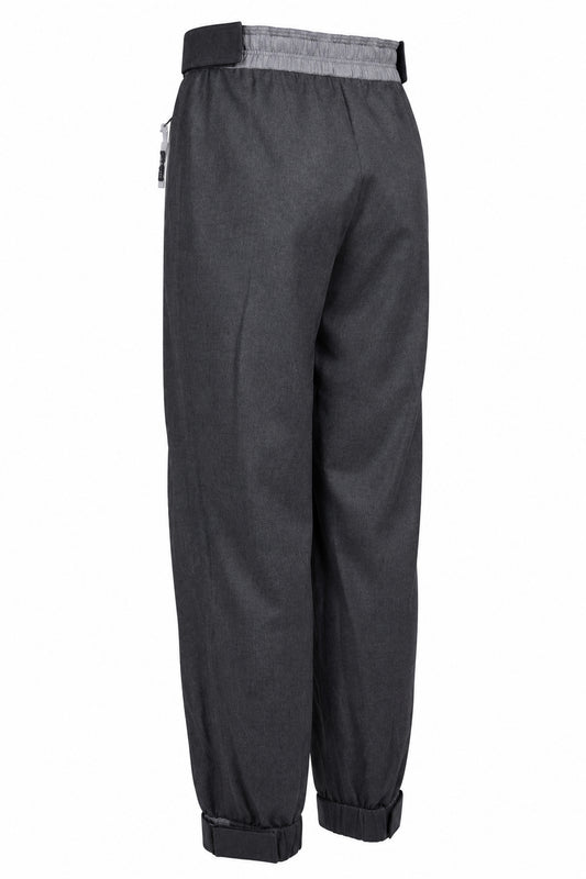 Stella McCartney Grey Wool Panelled Cargo Joggers