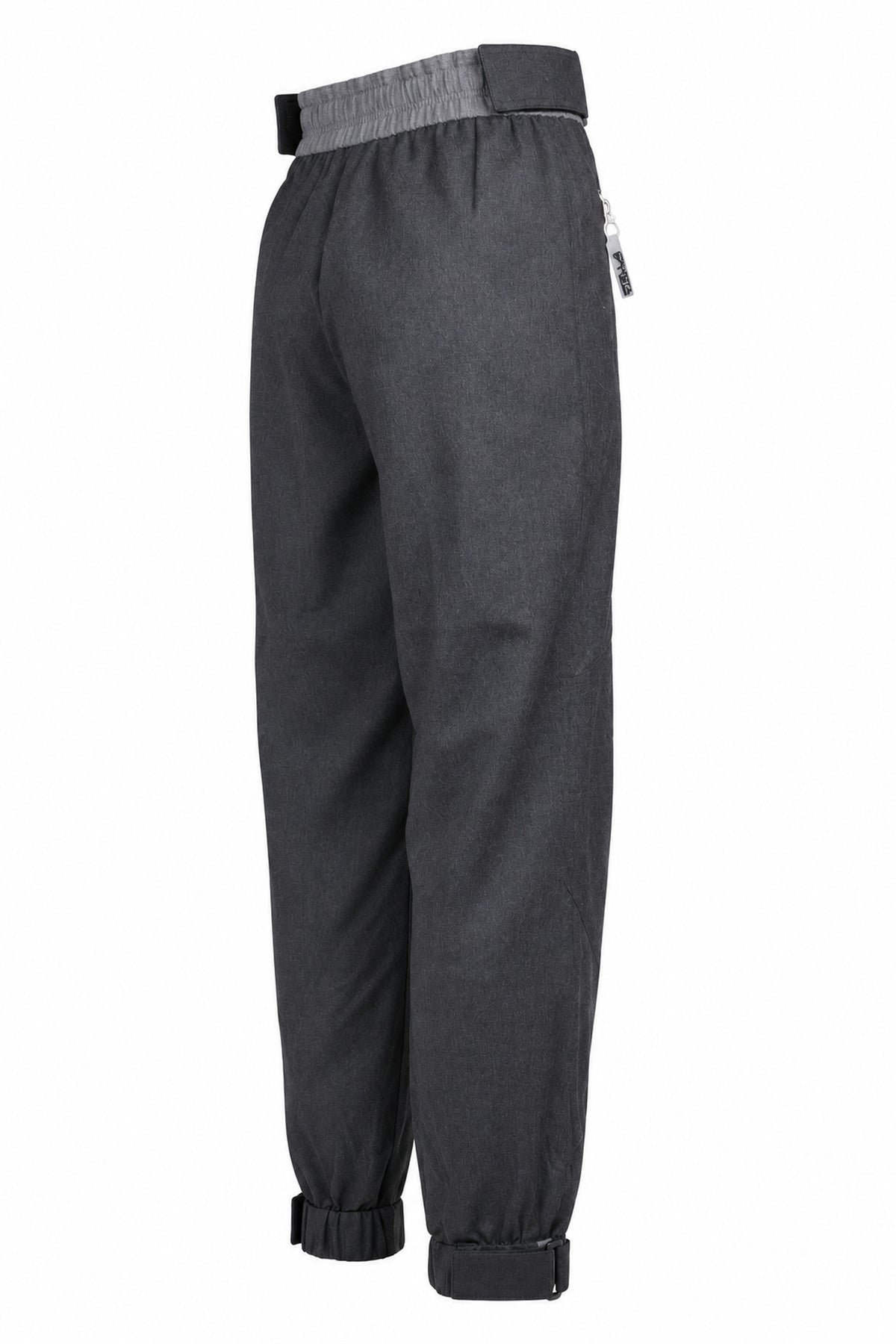 Stella McCartney Grey Wool Panelled Cargo Joggers