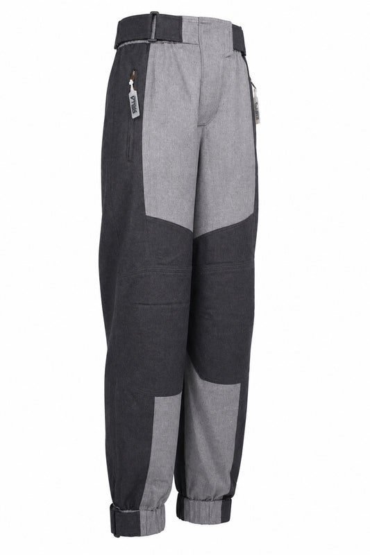 Stella McCartney Grey Wool Panelled Cargo Joggers