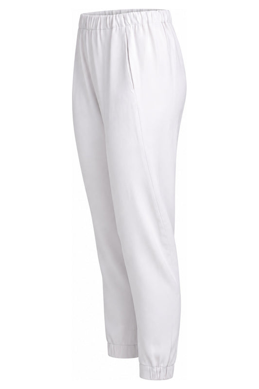 Babaton Light Grey Crepe Pull-On Jogger Trousers