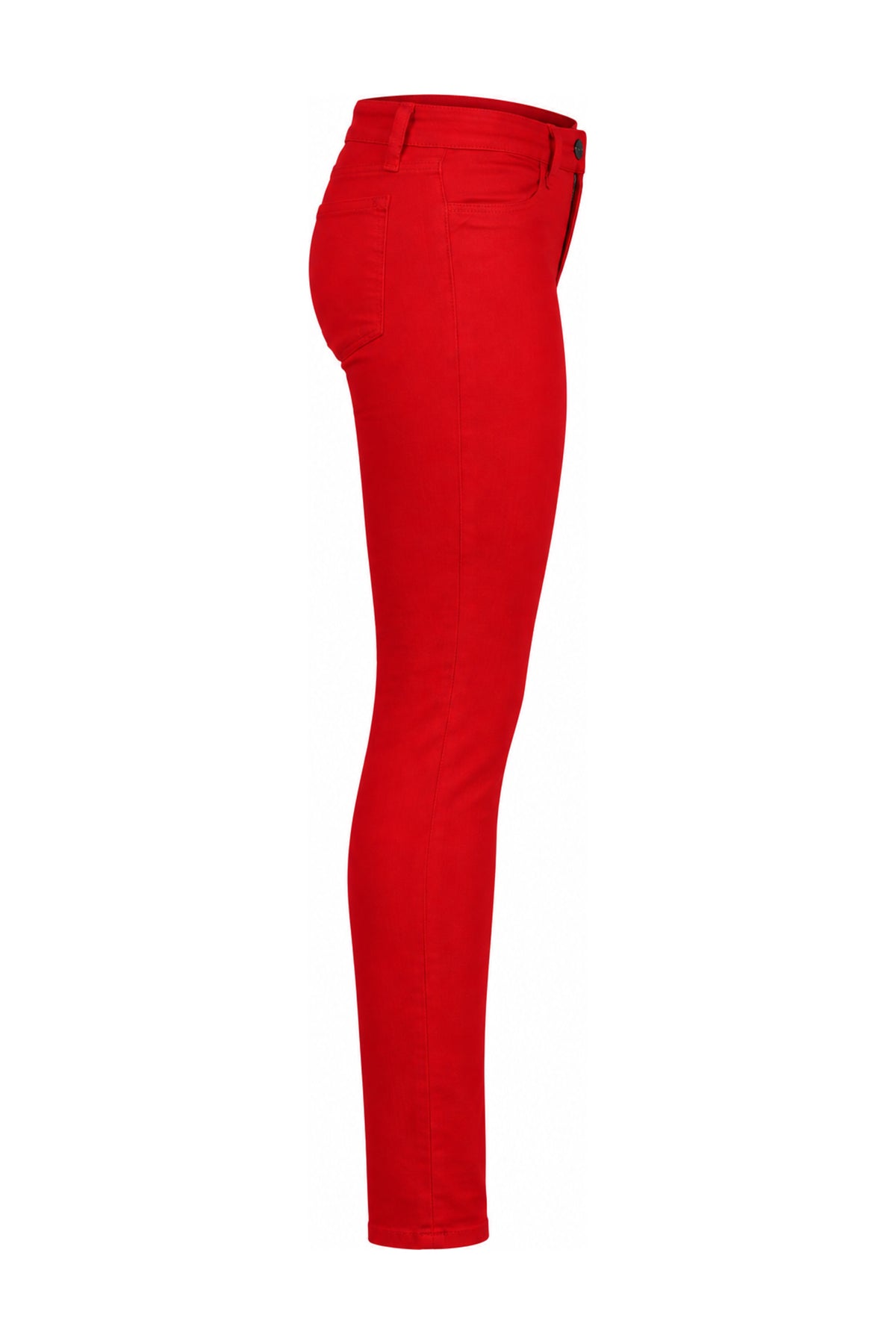 J Brand Red Stretch Denim Super Skinny Jeans