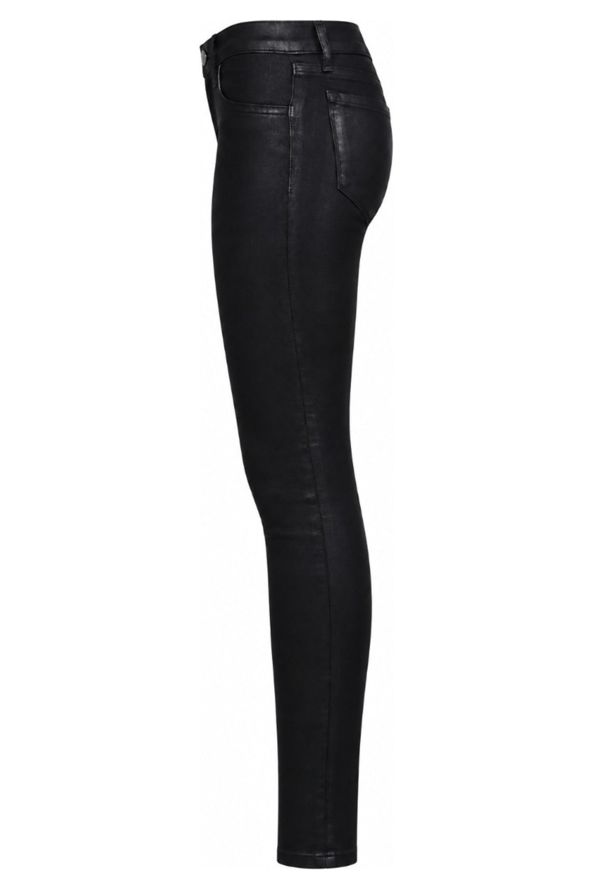 J Brand Black Coated Skinny Jeans