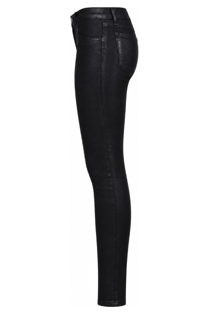 J Brand Black Coated Skinny Jeans