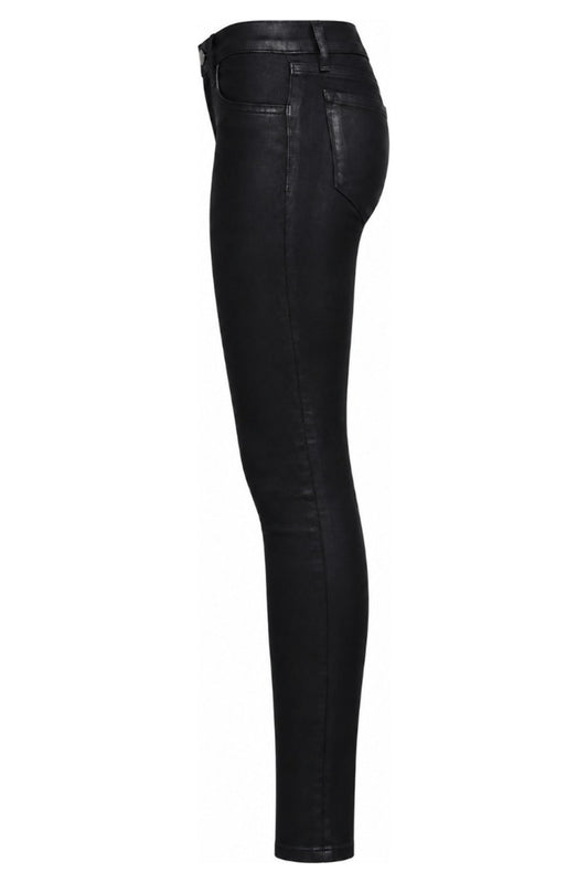 J Brand Black Coated Skinny Jeans