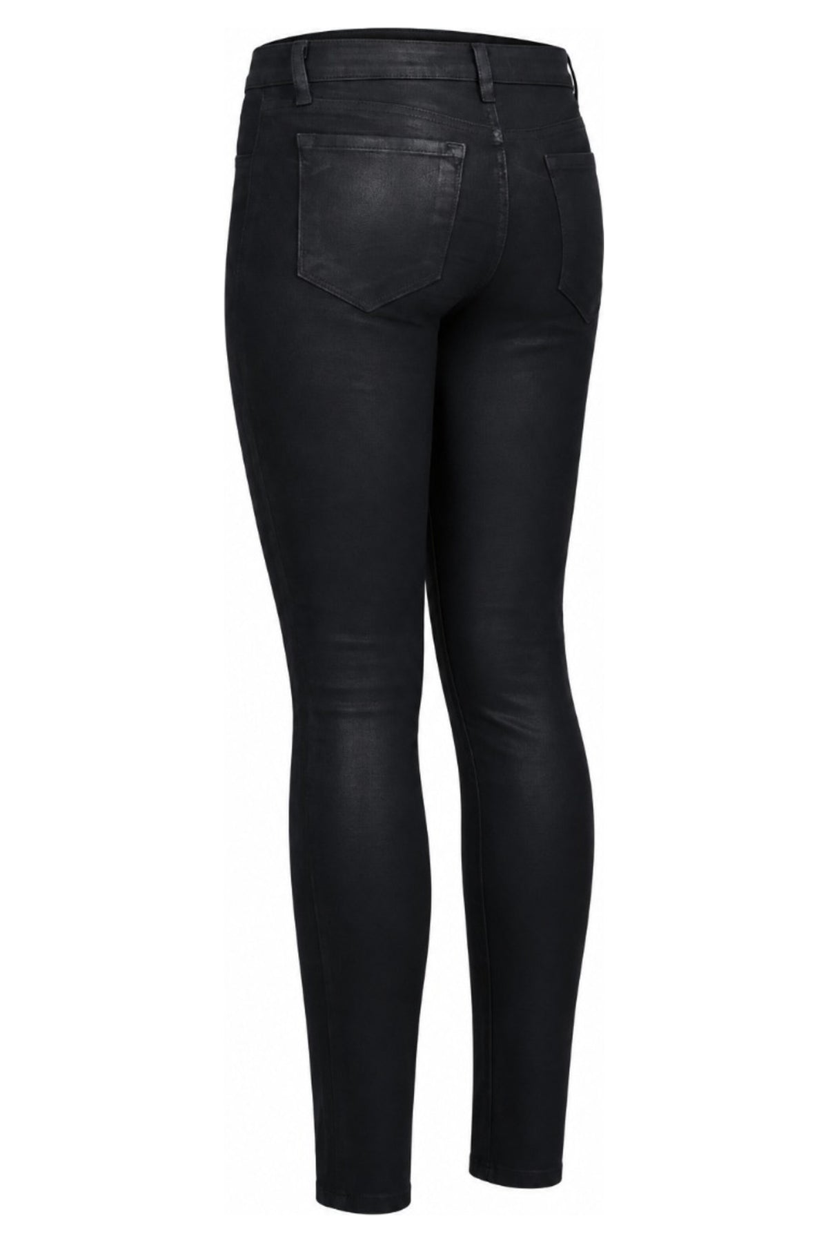 J Brand Black Coated Skinny Jeans