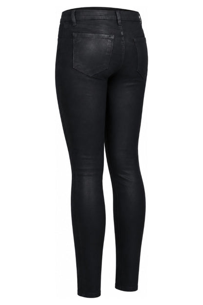 J Brand Black Coated Skinny Jeans