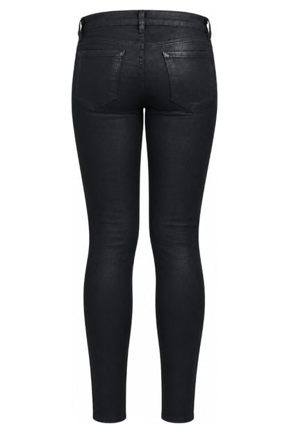 J Brand Black Coated Skinny Jeans