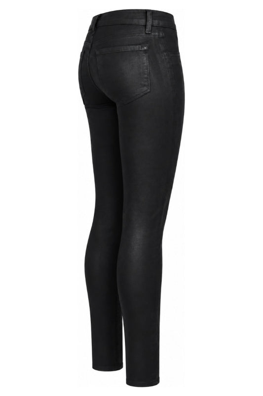 J Brand Black Coated Skinny Jeans