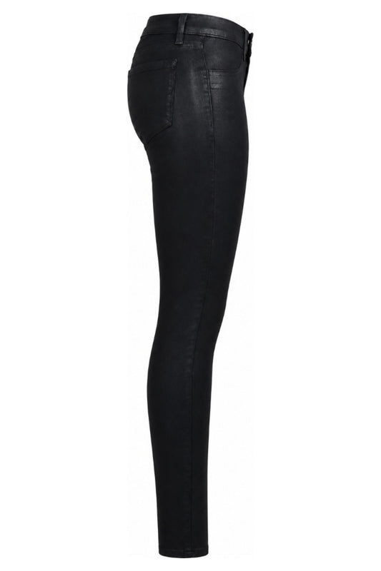 J Brand Black Coated Skinny Jeans