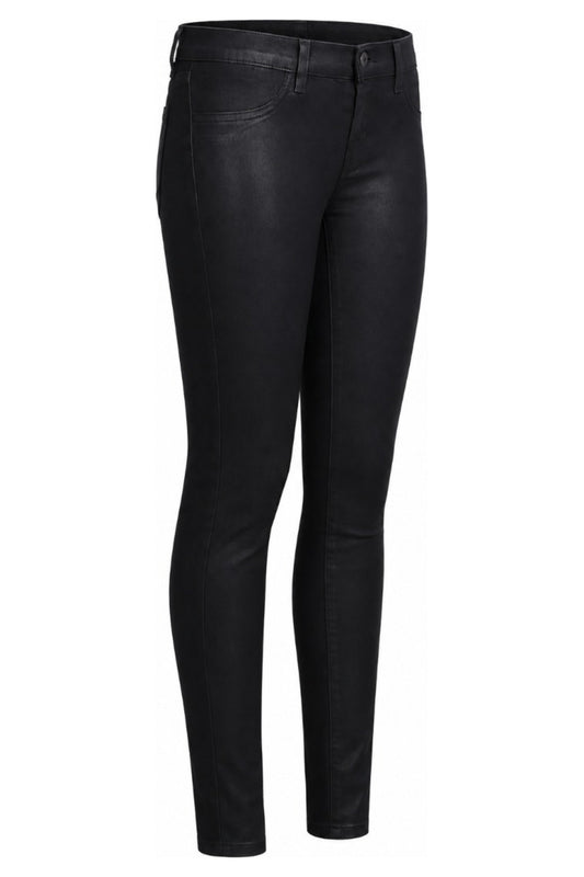 J Brand Black Coated Skinny Jeans