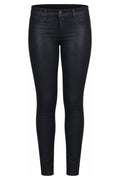 J Brand Black Coated Skinny Jeans