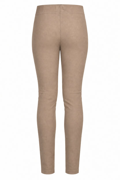 Joseph Beige Stretch Pull-On Slim Trousers