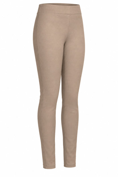 Joseph Beige Stretch Pull-On Slim Trousers
