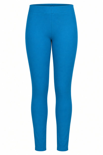 Joseph Turquoise Stretch Pull-On Slim Trousers