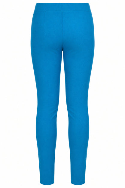 Joseph Turquoise Stretch Pull-On Slim Trousers