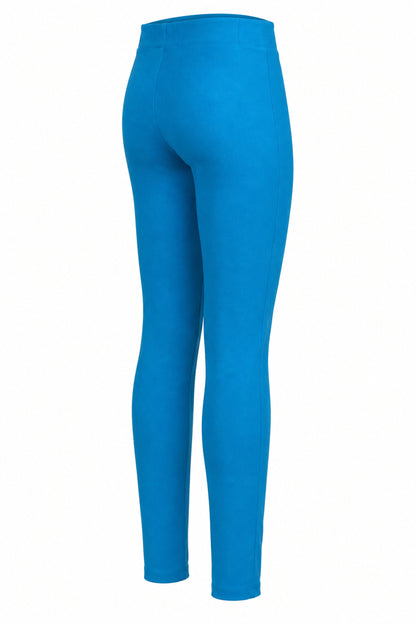 Joseph Turquoise Stretch Pull-On Slim Trousers