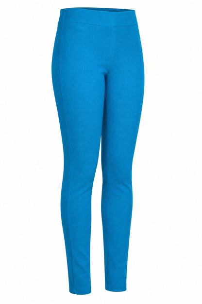 Joseph Turquoise Stretch Pull-On Slim Trousers