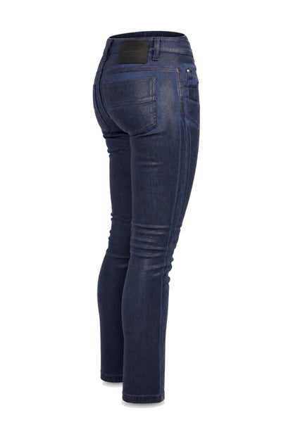 Louis Vuitton Indigo Coated Denim Skinny Jeans