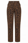 Vakkorama Leopard Print Corduroy Trousers