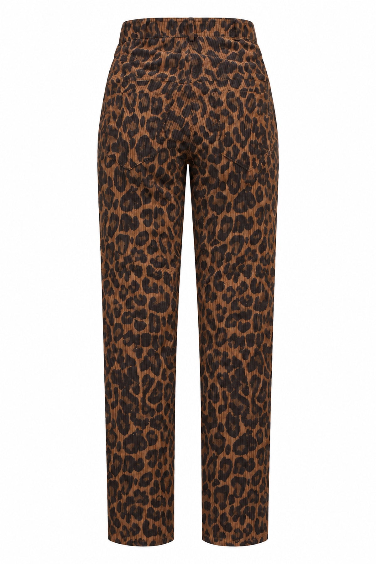 Vakkorama Leopard Print Corduroy Trousers