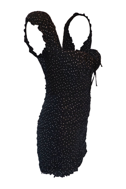 Naia Black Polka Dot Star Dress