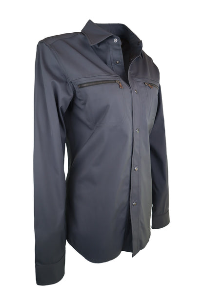 Prada Nayv Blue Jacket Shirt