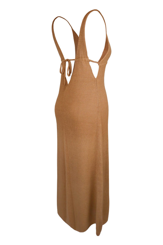 Cult Gaia Light Camel Dress
