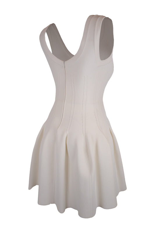 Alaïa Ecru White Dress