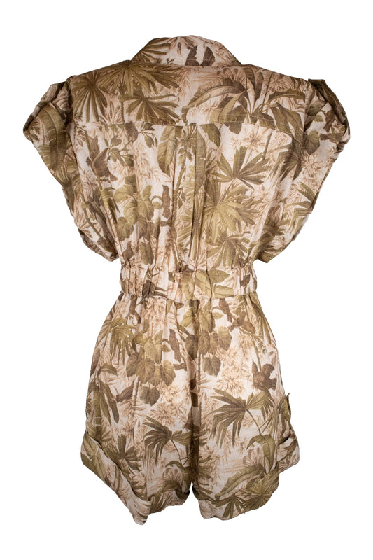 Zimmerman Tropical Print Romper