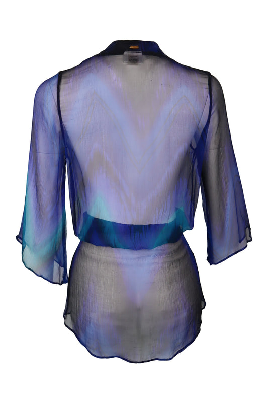 Beach Bunny Blue Beachwear Top