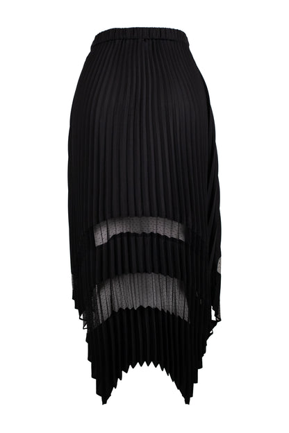 the kooples pileli uzun etek
